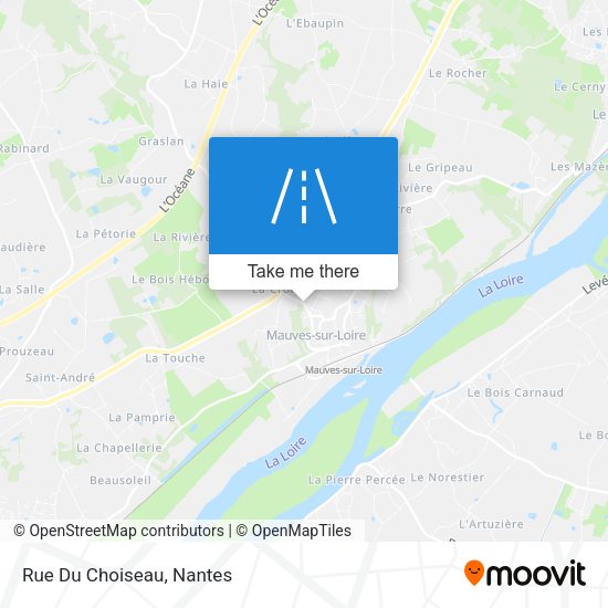 Rue Du Choiseau map