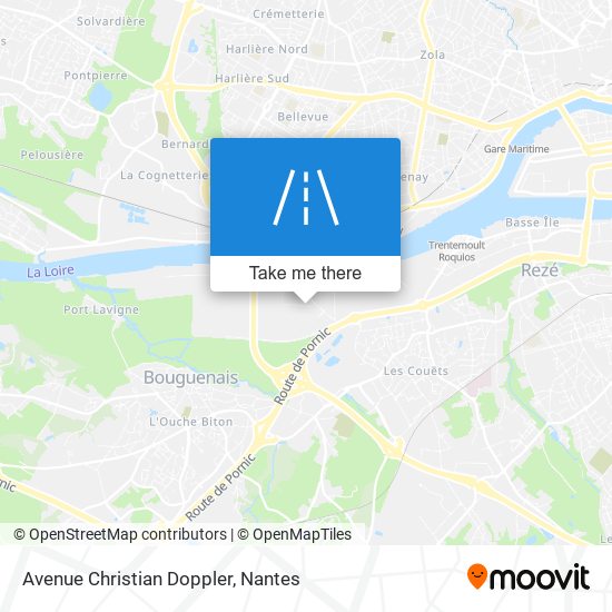 Avenue Christian Doppler map