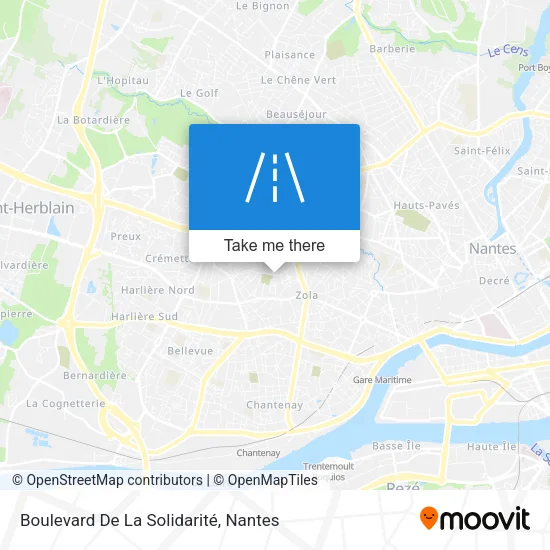 Boulevard De La Solidarité map