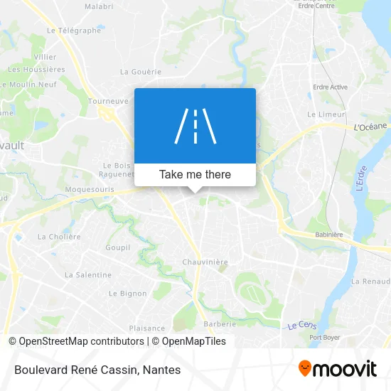 Boulevard René Cassin map