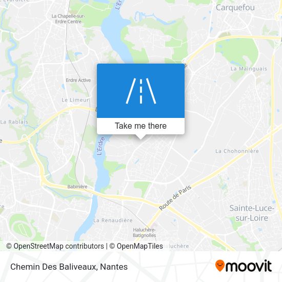 Chemin Des Baliveaux map