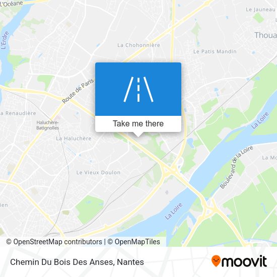 Chemin Du Bois Des Anses map