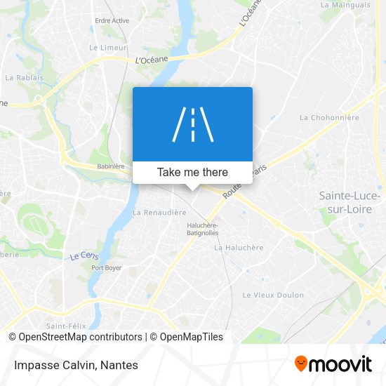 Impasse Calvin map