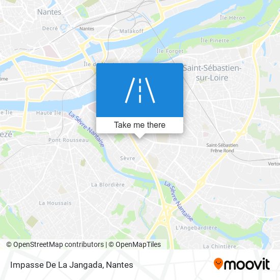 Impasse De La Jangada map