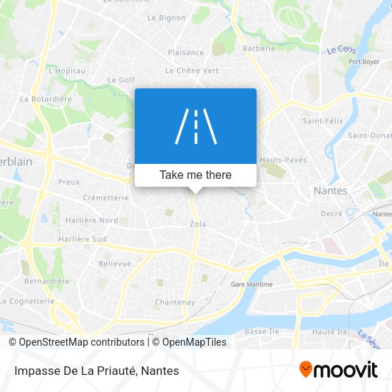 Impasse De La Priauté map
