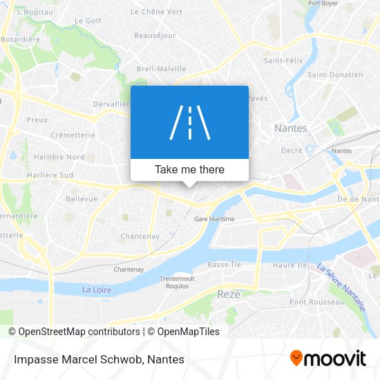 Impasse Marcel Schwob map