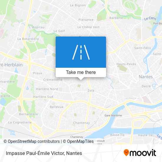 Impasse Paul-Émile Victor map