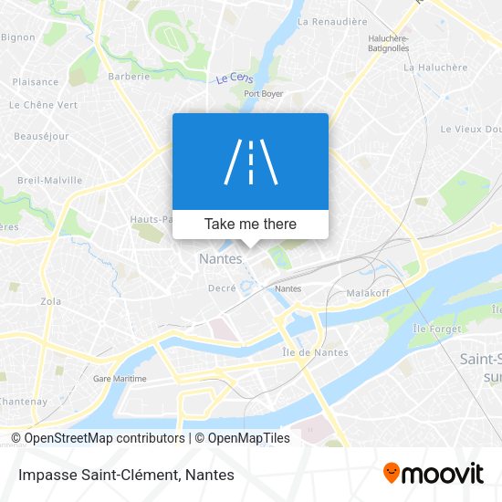 Impasse Saint-Clément map