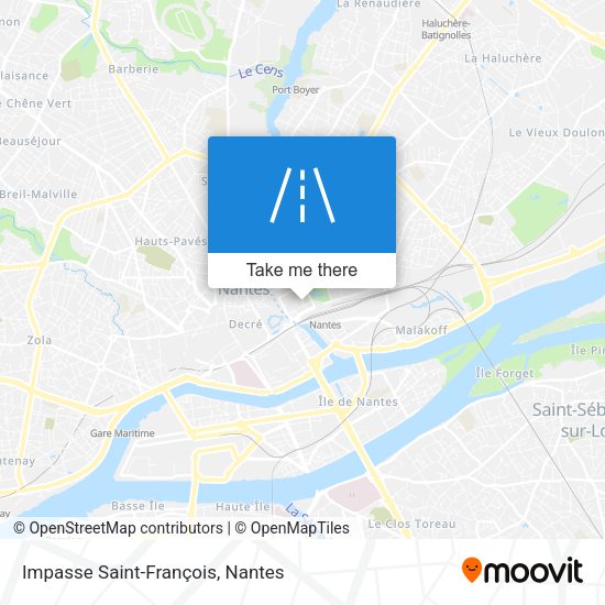 Impasse Saint-François map