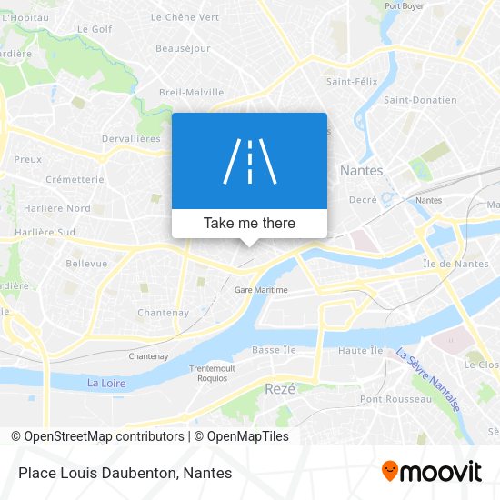 Place Louis Daubenton map