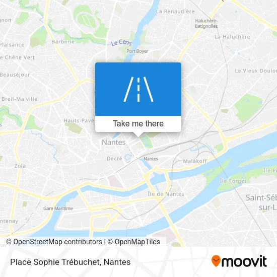 Place Sophie Trébuchet map