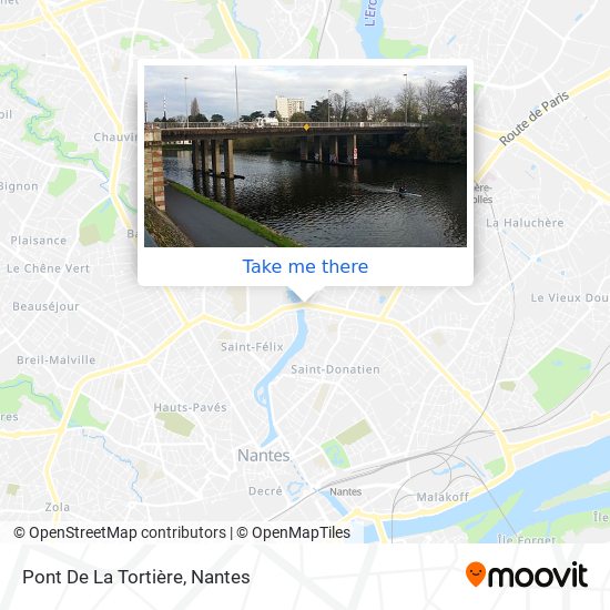 Pont De La Tortière map