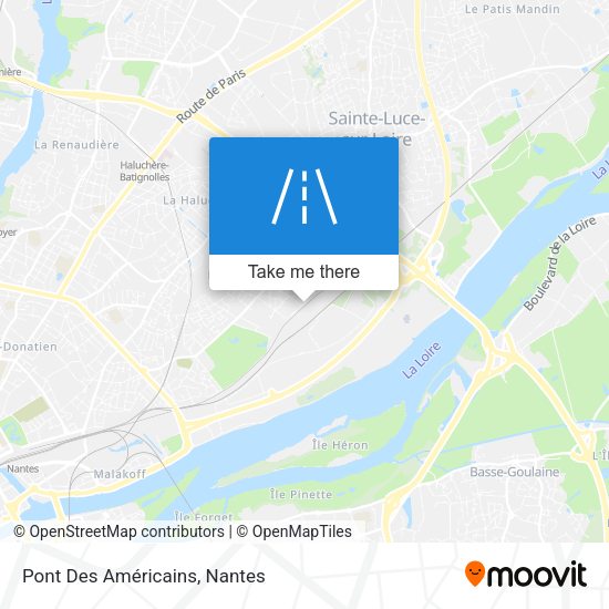 Pont Des Américains map