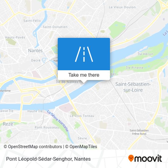 Pont Léopold-Sédar-Senghor map