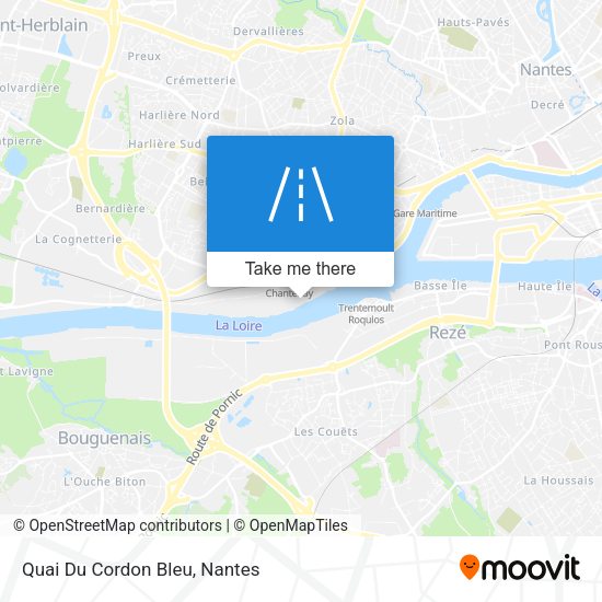 Quai Du Cordon Bleu map