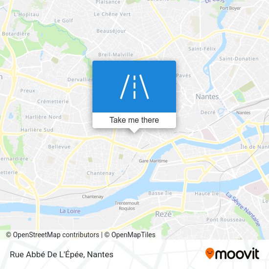 Rue Abbé De L'Épée map