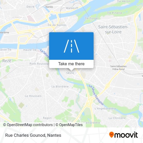 Rue Charles Gounod map