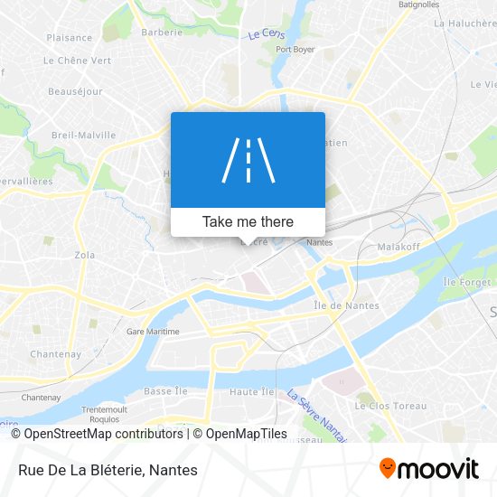 Rue De La Bléterie map
