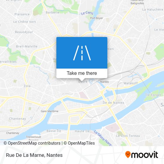 Rue De La Marne map