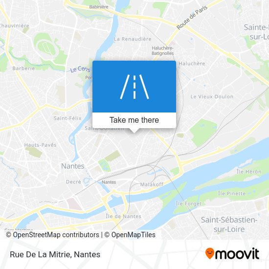 Rue De La Mitrie map