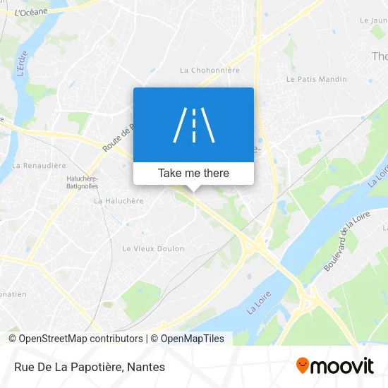 Rue De La Papotière map