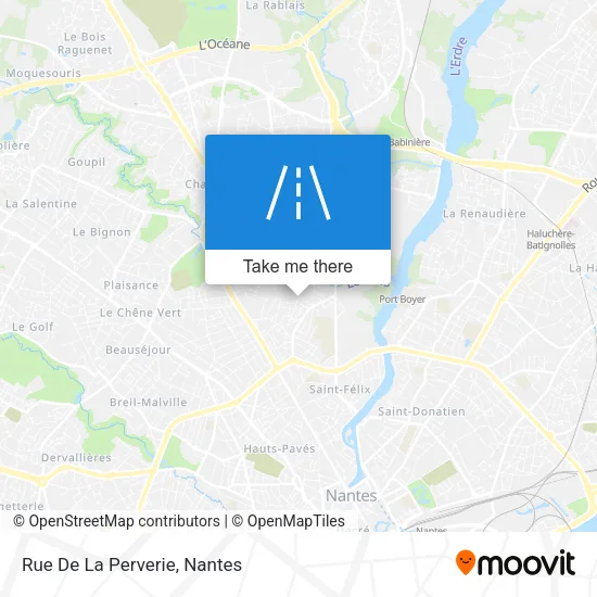 Rue De La Perverie map