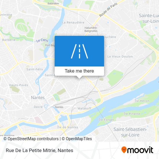 Rue De La Petite Mitrie map
