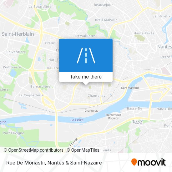 Rue De Monastir map