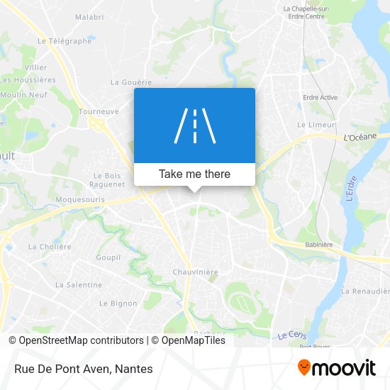 Rue De Pont Aven map