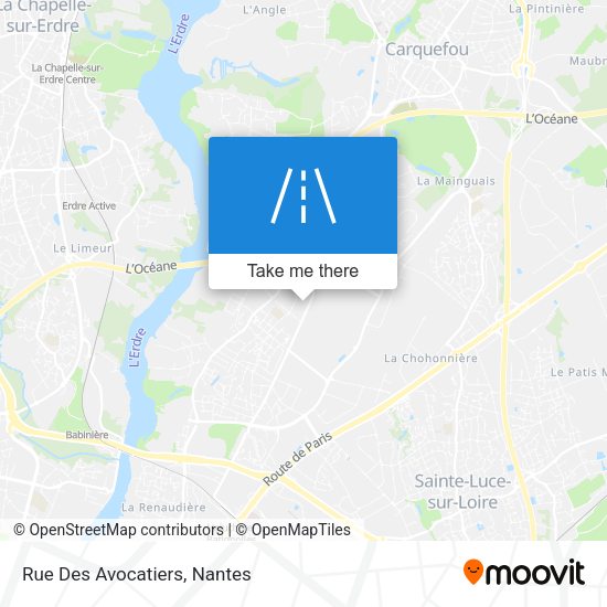 Rue Des Avocatiers map