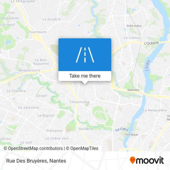 Rue Des Bruyères map