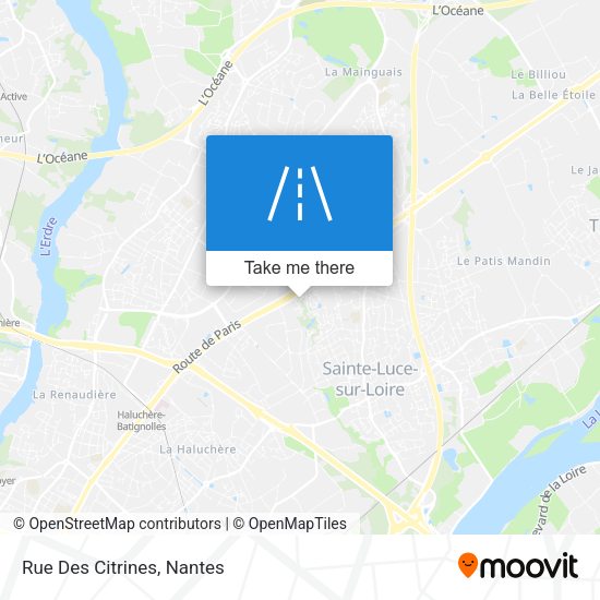 Rue Des Citrines map