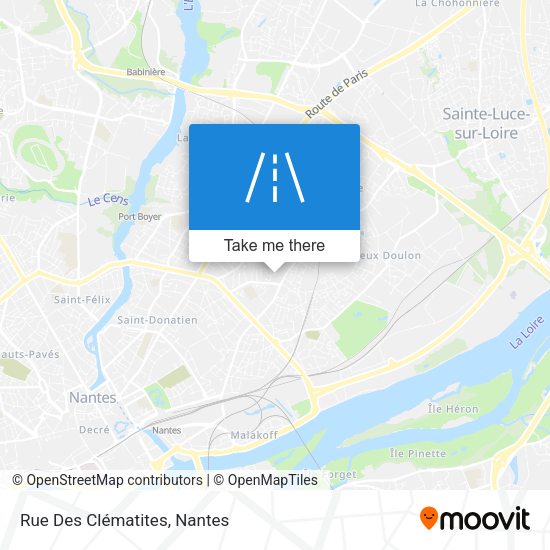 Rue Des Clématites map
