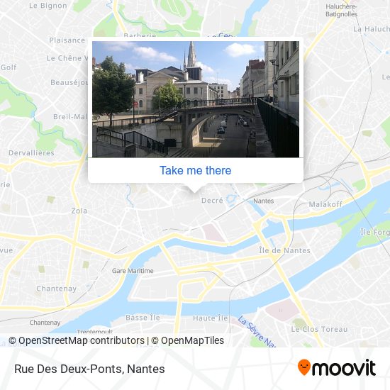 Mapa Rue Des Deux-Ponts