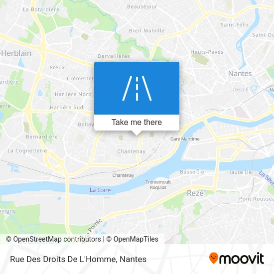 Rue Des Droits De L'Homme map