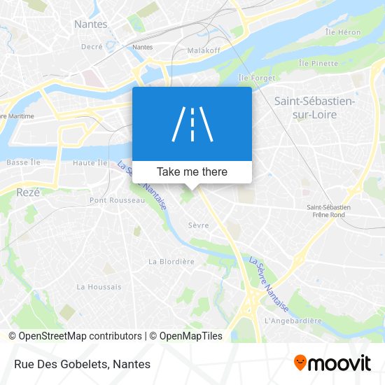 Rue Des Gobelets map