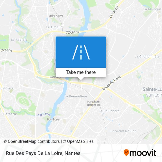 Rue Des Pays De La Loire map