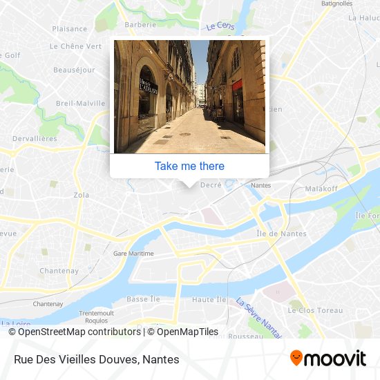 Rue Des Vieilles Douves map