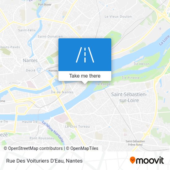 Rue Des Voituriers D'Eau map