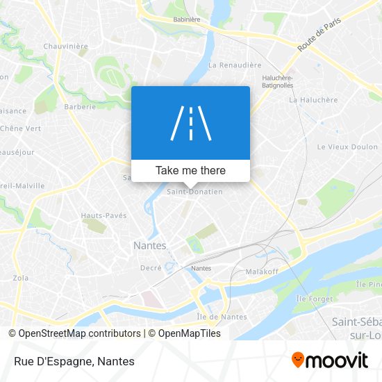 Rue D'Espagne map