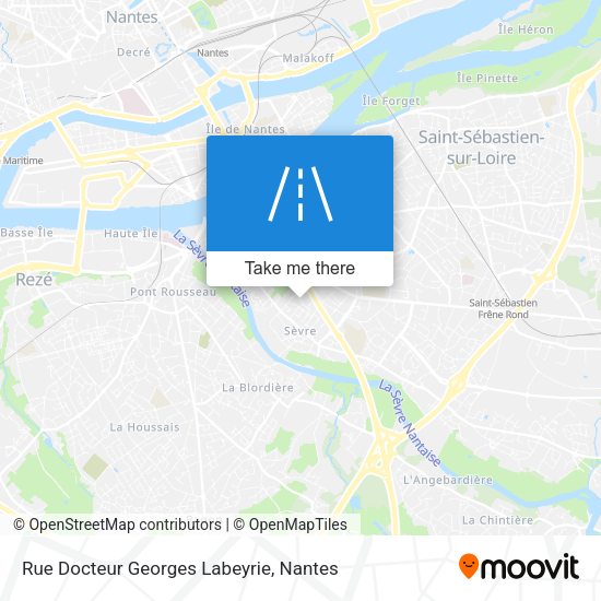 Rue Docteur Georges Labeyrie map