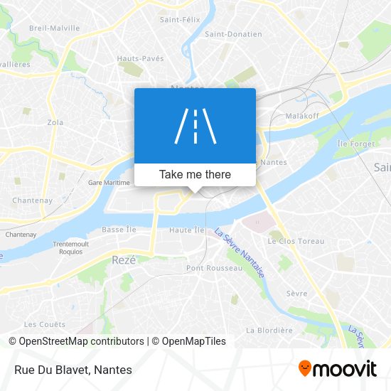 Rue Du Blavet map