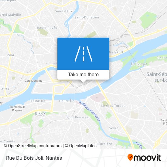 Rue Du Bois Joli map