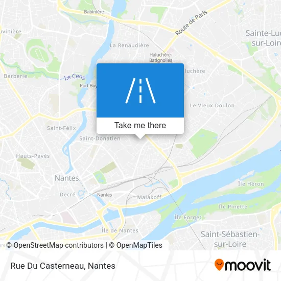 Rue Du Casterneau map