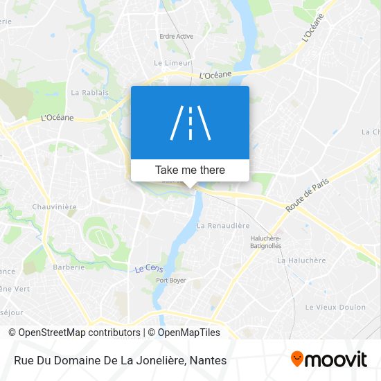 Rue Du Domaine De La Jonelière map
