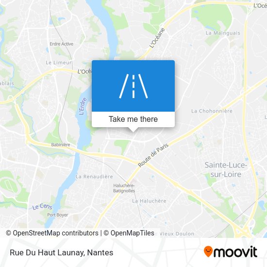 Rue Du Haut Launay map