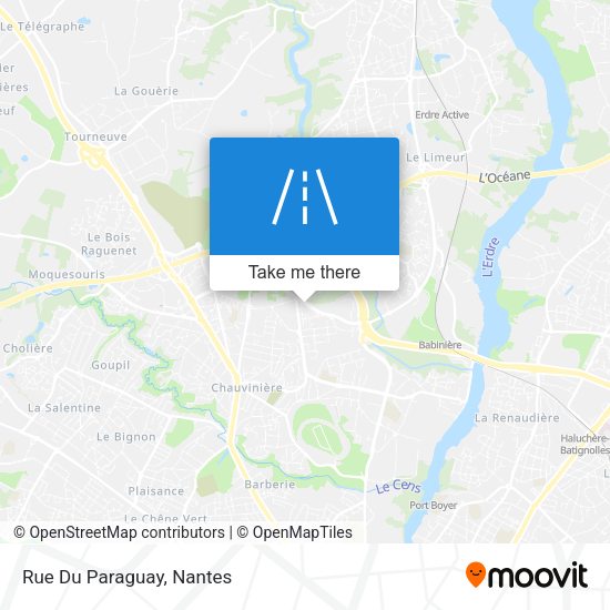 Rue Du Paraguay map
