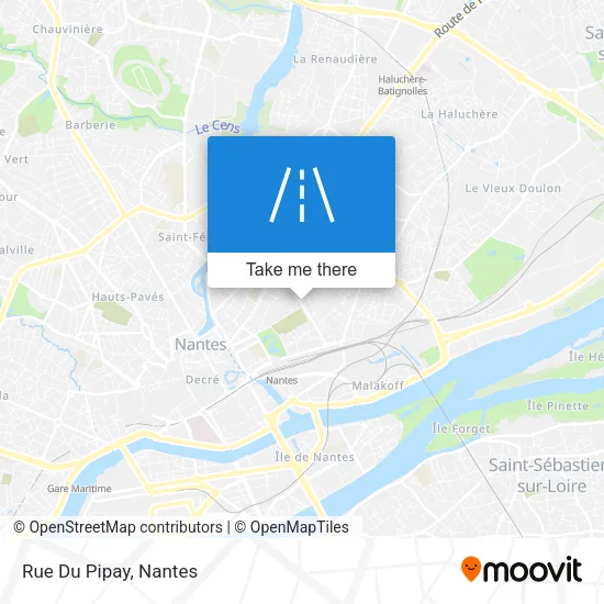 Rue Du Pipay map