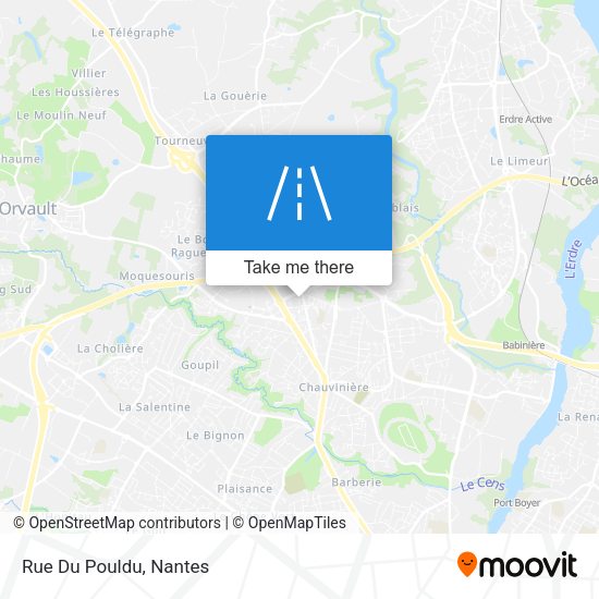 Rue Du Pouldu map