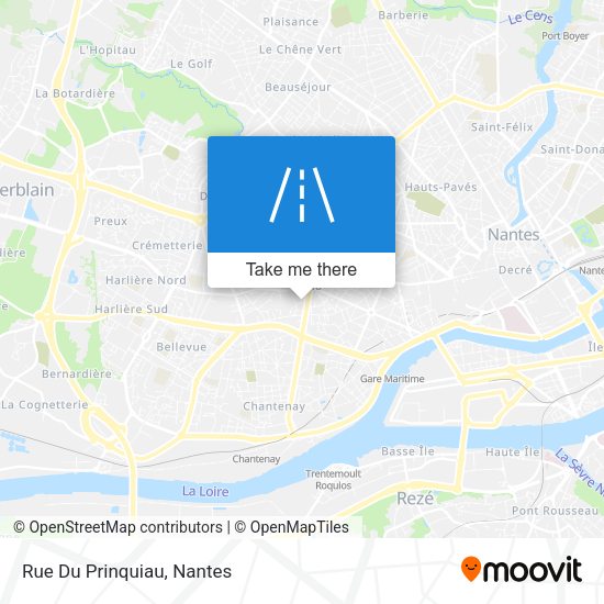 Rue Du Prinquiau map